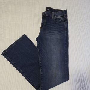 Kut from the Kloth Men's Mid-Dark Blue Straight Jeans